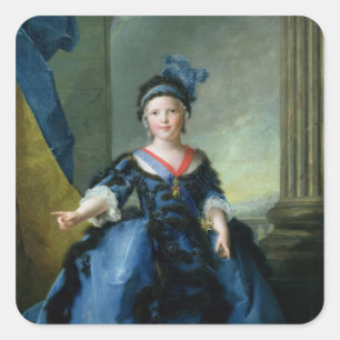 Sticker Carré Duc de Louis-Joseph-Xavier De France de