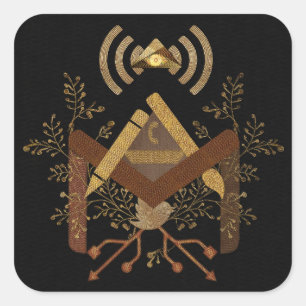 Sticker Carré e-Mason 2014