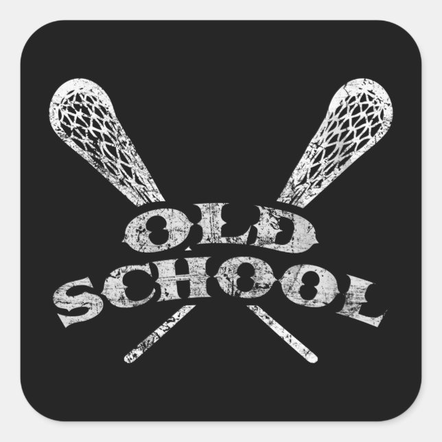 Sticker Carré École ancienne (Devant)