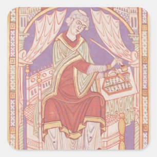 Sticker Carré Écriture de Baudemond