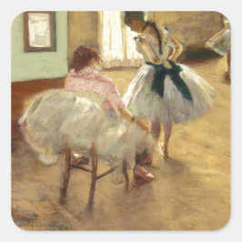 Sticker Carré Edgar Degas