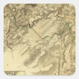 Sticker Carré Edimbourg composé Shire