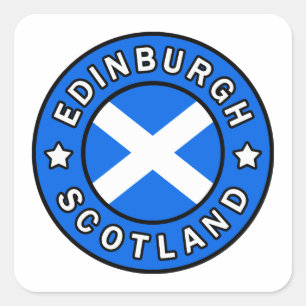 Sticker Carré Edimbourg Écosse