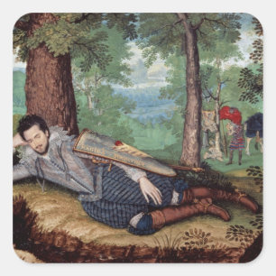 Sticker Carré Edward Herbert