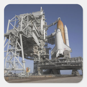 Sticker Carré Effort de navette spatiale