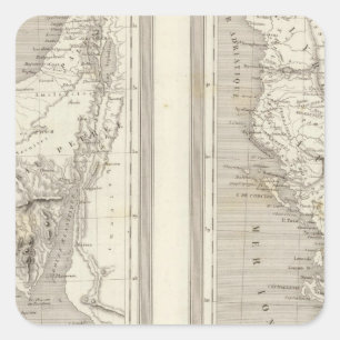 Sticker Carré Egypte ancienne, Grèce ancienne