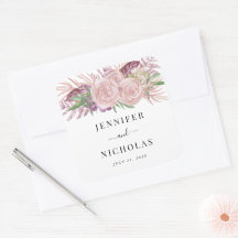 Élégant Mariage rose