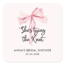 Élégante Fête de Mariage Ruban Rose