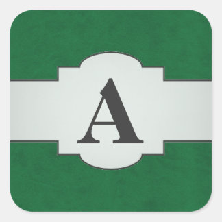 Sticker Carré Emerald Green Color Velvet Custom Home Casino