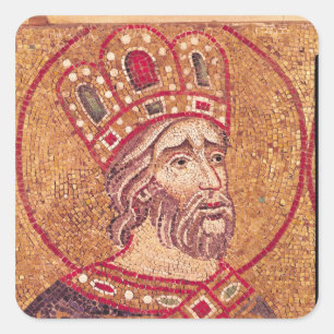 Sticker Carré Empereur Constantine I le grand