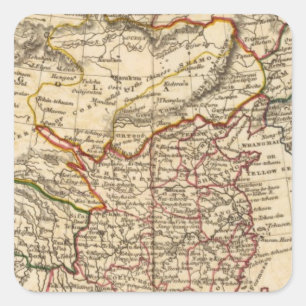 Sticker Carré Empire chinois