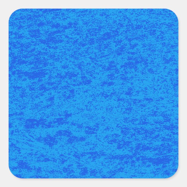 Sticker Carré en marbre bleu (Devant)