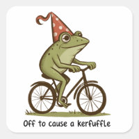 En route pour causer une pagaille Grenouille Sarca