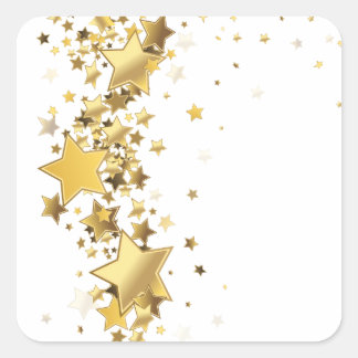 Sticker Carré enchanté