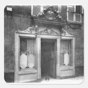 Sticker Carré Entrée d'un bordel à Paris