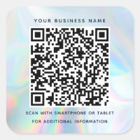 Entreprise Moderne de Code QR Holographique