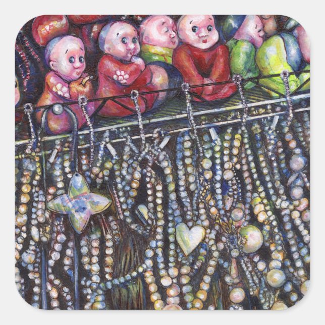 Sticker Carré Épitomiser (Devant)