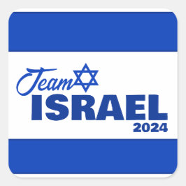 Sticker Carré Équipe Israël -