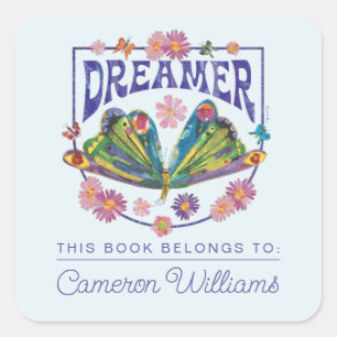 Sticker Carré Eric Carle Dreamer