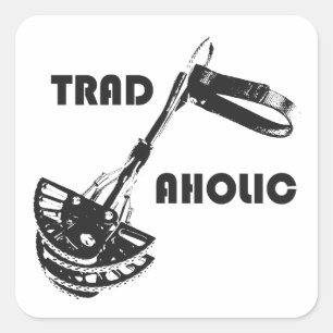 Sticker Carré Escalade de roche Tradaholic