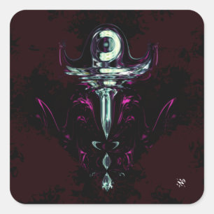 Sticker Carré Espace pion v1