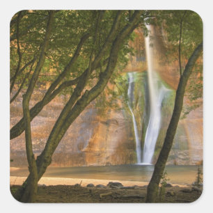 Sticker Carré États-Unis, Utah, Escalante Wilderness. Une vue de
