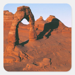 Sticker Carré États-Unis, Utah, Parc national des Arches. Delica