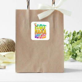 Sticker Carré Été de Hot Mama