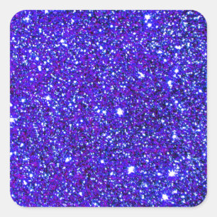 Sticker Carré Étoiles bleu-foncé de ciel nocturne d'univers