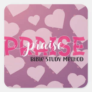 Sticker Carré Étude biblique