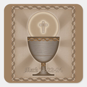 Sticker Carré Eucharistie