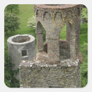 Sticker Carré Europe, Irlande, Château de Blarney. CETTE IMAGE