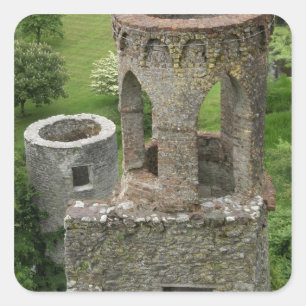 Sticker Carré Europe, Irlande, Château de Blarney. CETTE IMAGE