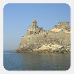 Sticker Carré Europe, Italie, Portovenere ou Porto Venere. 2