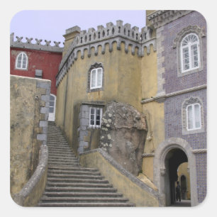 Sticker Carré Europe, Portugal, Sintra. Pena National 2