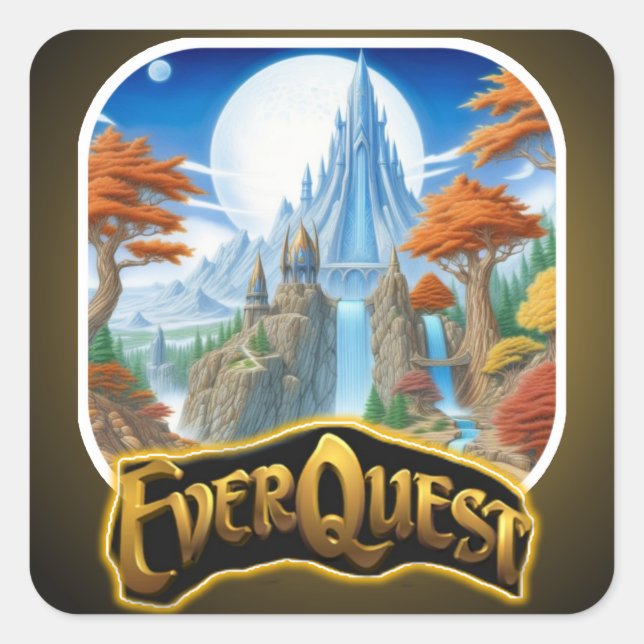 Sticker Carré Everquest (Devant)