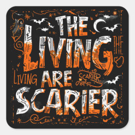 Sticker Carré ExDesigner | Personnalisation | Halloween