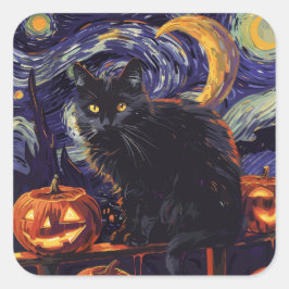 Sticker Carré ExDesigner | Personnalisation | Halloween
