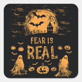 Sticker Carré ExDesigner | Personnalisation | Halloween