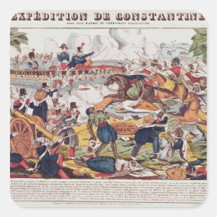 Sticker Carré Expédition à Constantine