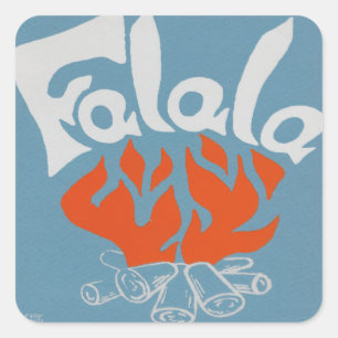 Sticker Carré FaLaLa