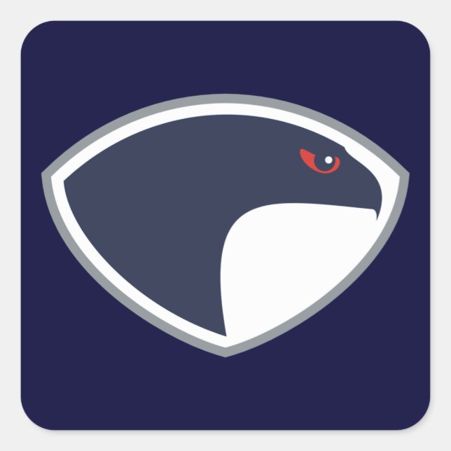 Sticker Carré Falcons (Devant)