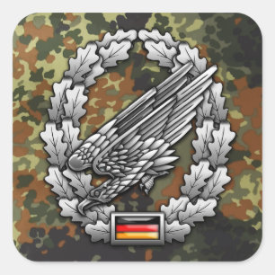 Sticker Carré Fallschirmjägertruppe