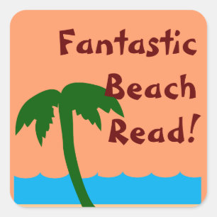 Sticker Carré Fantastic Beach Read Promo