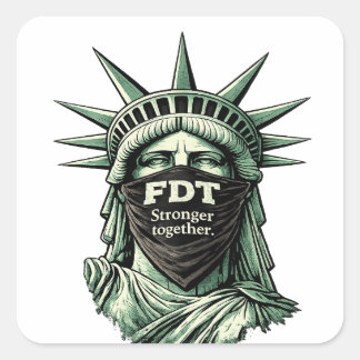 STICKER CARRÉ FDT