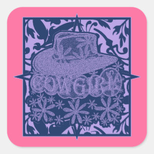 Sticker Carré Femme !