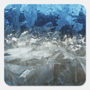 Sticker Carré Fenêtre Icy