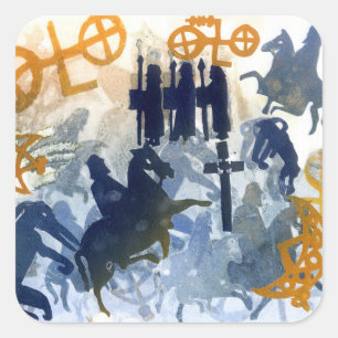 Sticker Carré Festival de récolte