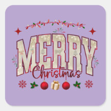 Festive Cute Joyeux Noël Design