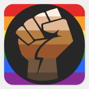 Sticker Carré Fierté du QPOC